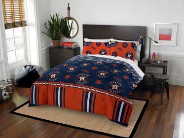 Houston Astros OFFICIAL MLB Full Bed In Bag Set