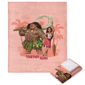 Disney Moana 2 Together Again Silk Touch Throw Blanket 50X60 Inches